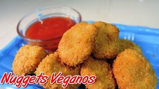 RECETA FACIL DE NUGGETS VEGANOS  RECETA VEGANA  RICARDO RENTERIA [upl. by Potash184]