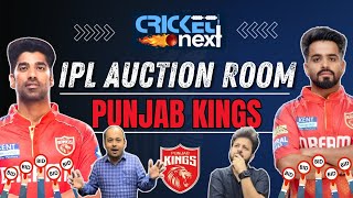 IPL 2025 Mega Auctions Punjab Kings IPL Auction Strategy  PBKS IPL Auctions 2025  PBKS [upl. by Ybbil588]