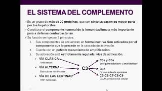 Introducción a la inmunología humana  Clase 4 Reacción de fase aguda y SC [upl. by Nimajneb]