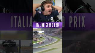 INTENSE ITALIAN GRAND PRIX RACE START REACTION [upl. by Micro]