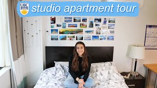 UBC Dorm Tour  Studio Apartment Tour  University of British Columbia Gage Residence [upl. by Yeldah]