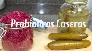 Como hacer probioticoschucrutbeneficiosflora intestinal saludable [upl. by Joshi]