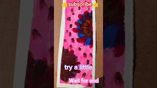 book mark  try a little  satisfying bookmark paperpainting creativeideas shorts [upl. by Irdua]