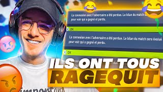 Ils ONT TOUS RAGE QUIT en FACE sur FIFA 22 Jai mis des frappes de fou [upl. by Drapehs]