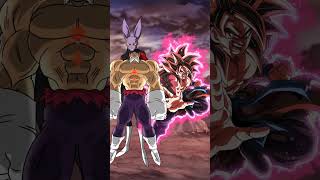 Goku ssj4 vs tournament of power goku jiren hit [upl. by Airom]