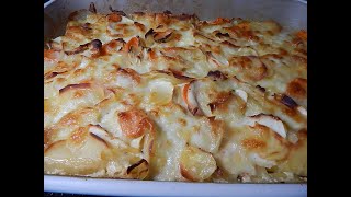 Kartoffelgratin mit Karotten und Pastinaken [upl. by Aleb]