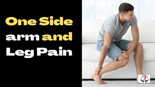 One side Arm pain One side Back and Leg Pain Neck and Arm Pain Relief Exercises Sciatica exercise [upl. by Adlaremse117]