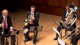 Bach Toccata and Fugue in D minor Brass Quintet [upl. by Ennelram]