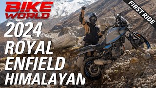 2024 Royal Enfield Himalayan  First Ride And Development Journey [upl. by Rosaline]