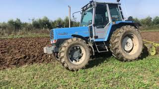 Landini 9880 amp Fiatagri 9090 in aratura [upl. by Folger112]