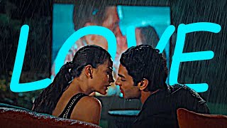 Falak Tak Chal Sath Mere Ft Demet Özdemir  Cute And Hot🔥Kissing Moment  4K [upl. by Ettie]