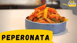 Antipasto delicioso PEPERONATA Aprenda a fazer um antipasto italiano [upl. by Irb]