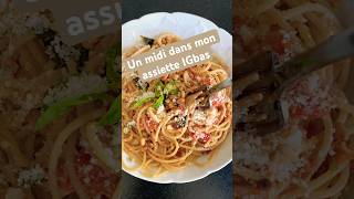 Spaghettis tomate et basilicrecetteigbascuisineigbascuisinerigbas [upl. by Dearr]