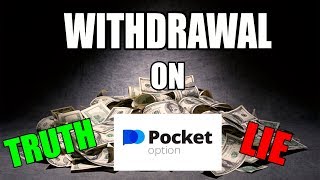 WITHDRAWAL ON POCKET OPTION  BINARY OPTIONS [upl. by Dhiman]