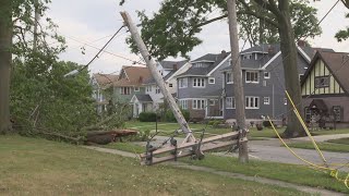 Northeast Ohio storms More than 200000 still without power after multiple tornadoes [upl. by Laurens]