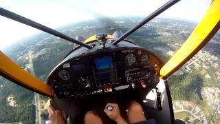 Legend Cub Flying over Pensacola FL [upl. by Malone]