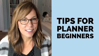 8 Tips for Planner Beginners  Planner 101  Advice for Newbies [upl. by Anilac]