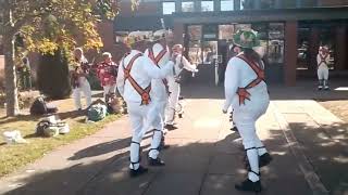 Rutland Morris Dancers Dance and Walk around Oakham on Rutland Day 2024 [upl. by Annawahs]