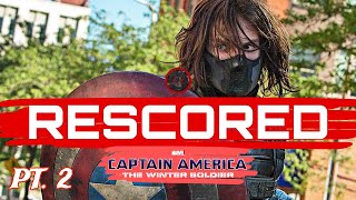 CAPTAIN AMERICA THE WINTER SOLDIER  Highway Fight Rescored With My Own Tracks Part 2 [upl. by Wrdna]