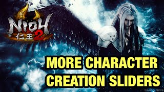 Nioh 2 仁王2 Character Creation Sliders 4 [upl. by Apul]