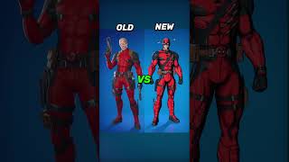 Deadpool amp Wolverine Skins NEW vs OLD fortnite shorts [upl. by Enilrek133]