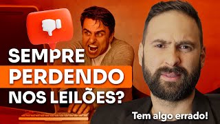 3 MOTIVOS QUE TE FAZEM PERDER PARA A CONCORRÊNCIA NOS LEILÕES [upl. by Ahtanoj841]