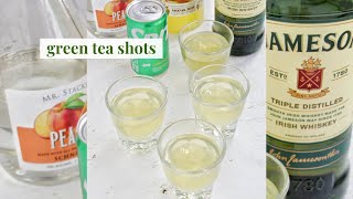 Green Tea Shots [upl. by Resa]