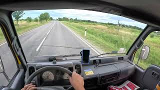 Morning Nissan Cabstar Pov Driving 4 [upl. by Myranda]