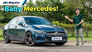 2022 MercedesBenz A200 13T Sedan Review in Malaysia Is the Baby Merc Any Good  WapCar [upl. by Galina]