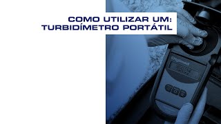 Como medir turbidez Turbidímetro portátil [upl. by Notsla]