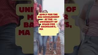 University of Milan DSU Scholarship [upl. by Ursi97]