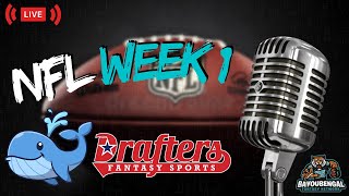 Who Will Win NFL Week 1 Battle Royale Drafts on Drafters Fantasy [upl. by Tirzah566]