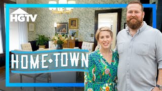 Modern Elegance with Rustic Touches  Full Episode Recap  Home Town  HGTV [upl. by Annairdna]