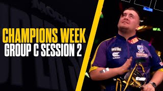 CAN THE 17 YEAR OLD MAKE HISTORY 😱  Darts  Series 8 Champions Week  Group C Session 2 [upl. by Joshia]