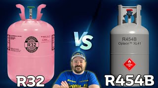 Comparing 454B vs R32 A2L Refrigerants Replacing 410a Which is Better [upl. by Ynots]