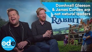 Peter Rabbit Domhnall Gleeson amp James Corden are not natural leaders [upl. by Sherline32]