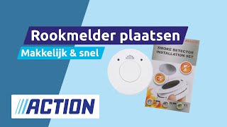 Makkelijk je rookmelder plaatsen 💨  Action [upl. by Yrallam848]