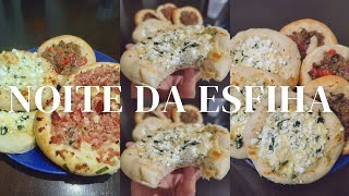 Noite da ESFIHA  Food Vlog [upl. by Merell]