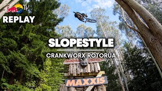 REPLAY Crankworx Rotorua Slopestyle 2022 [upl. by Krahmer503]