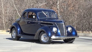 136127  1937 Ford Deluxe Business Coupe [upl. by Greenwell]