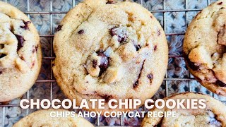 Perfect SmallBatch Chocolate Chip Cookies  Chips Ahoy Copycat Recipe  Easy Recipe for Beginners [upl. by Nye551]