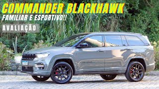 JEEP COMMANDER BLACKHAWK Ganhou VIDA NOVA com o 20 TURBO  Anda como ESPORTIVO mas COBRA por isso [upl. by Avot]