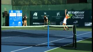 17TH AL HABTOOR TENNIS CHALLENGE SINGLES SEMIFINAL MATCH 2 [upl. by Ecnerewal]