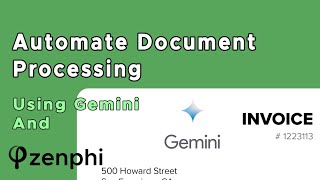 Automate Document Processing with Gemini AI and Zenphi Quick 3Minute Workflow Tutorial [upl. by Donnell535]