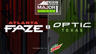 Major 1 Finals  AtlantaFaZe vs OpTicTexas  OpTic Major 1  Day 4 [upl. by Antebi807]