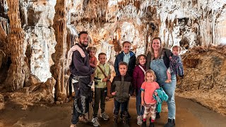 Family of 9 Renovating a Historic Theater  Endless Caverns Tour [upl. by Rector]