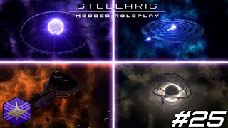 Stellaris Modded Roleplay  Ep25  Building Gigastructures [upl. by Hsetih]