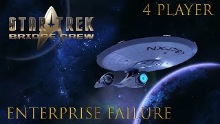 Lets Play  Star Trek Bridge Crew  4 Player Coop  Original Enterprise Disaster [upl. by Aivitnahs]