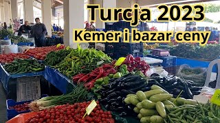 Turcja kamperem 2023 cz9 Kemer i ceny na bazarze [upl. by Cecilius737]