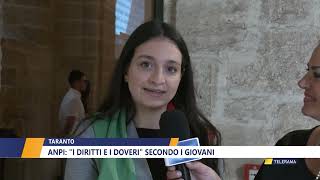 Taranto Anpi quoti diritti e i doveriquot secondo i giovani [upl. by Sand]